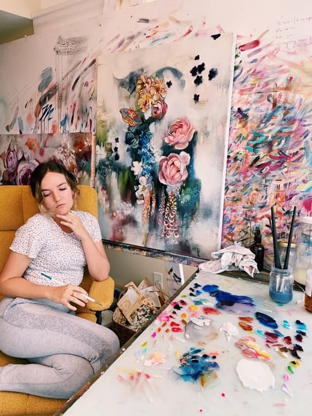 How to Create an Abstract Floral Painting - Is This Masterclass For You How to Create an Abstract Floral Painting - Is This Masterclass For You