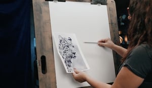 How to Create an Abstract Floral Painting - What Youll Learn - 1