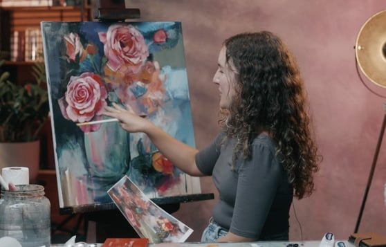 How-to-Create-an-Acrylic-Floral-Painting_Class-Structure_4