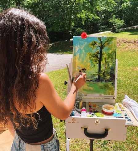 Dimitra milan painting landscape art
