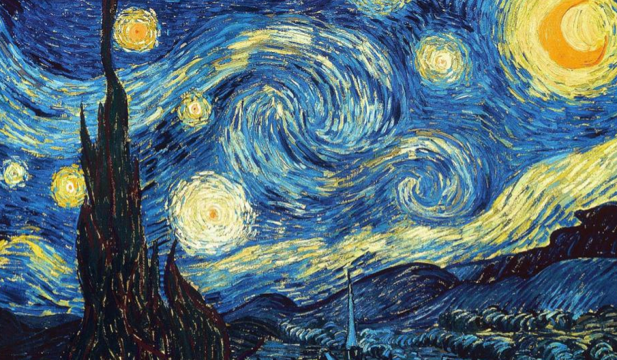Van Gough painting "Starry Night"