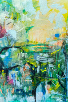 Abstract Landscape graduate art 3