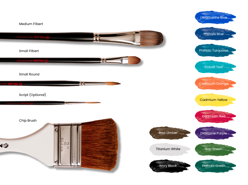 Acrylics Made Easy Supplies