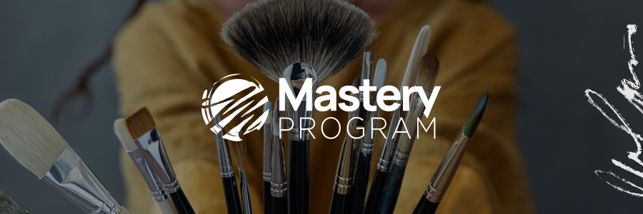 Banner for mastery program